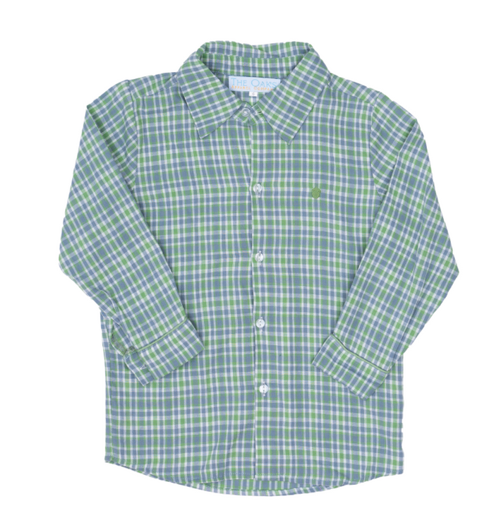 THE OAKS WILLIAM BLUEGRASS PLAID