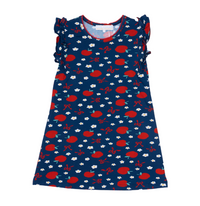 THE OAKS LORI SCHOOLHOUSE APPLES DRESS