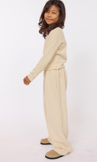 SADIE AND SAGE RELAXED KNIT SET OATMEAL