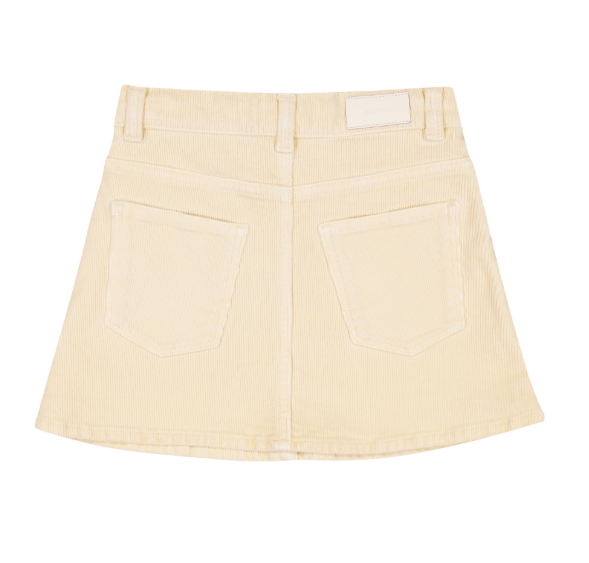 DL1961 JENNY MINI SKIRT MANILLA CORDUROY