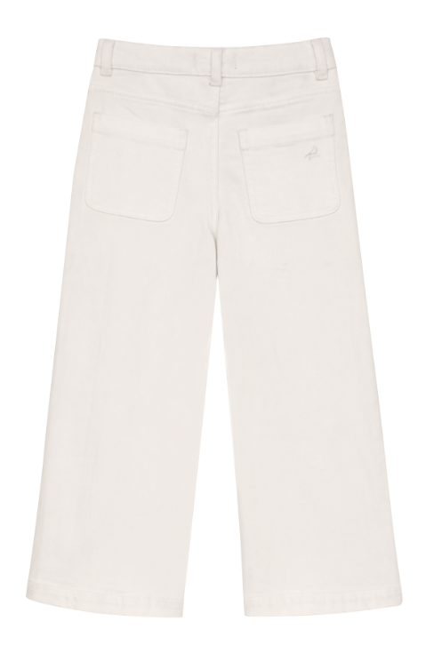 DL1961 LILY WIDE LEG WHITE TIDE