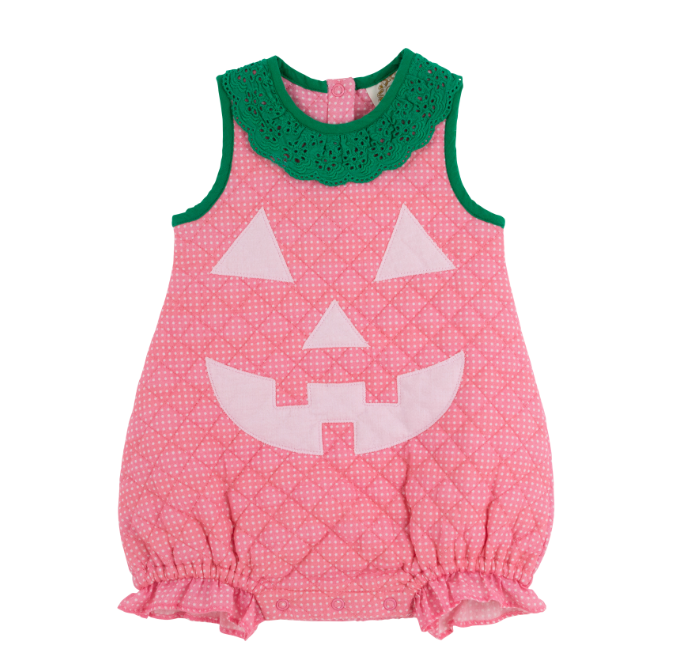 TBBC HAPPY HALLOWEEN COSTUME INFANT BUBBLE HAMPTONS HOT PINK