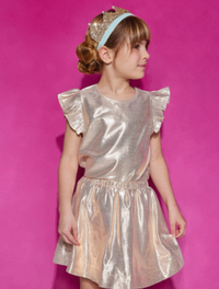 BISBY CIRCLE SKIRT GOLD