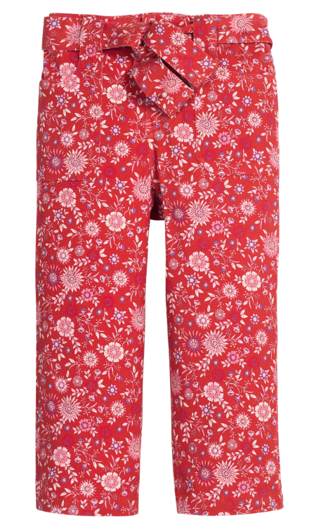BISBY CLAIBORNE PANT CRIMSON THISTLE