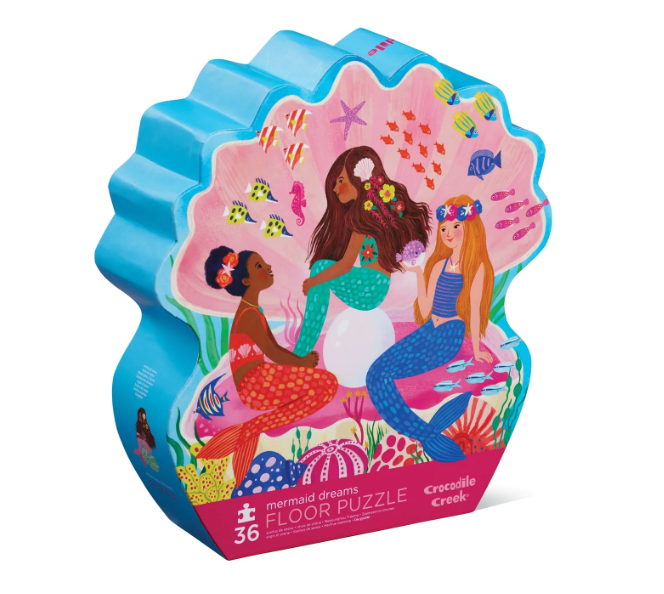 CROCODILE CREEK 36 PIECE PUZZLE MERMAID DREAMS