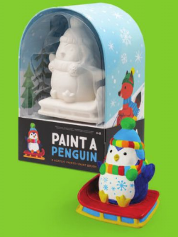 CROCODILE CREEK PAINT A CERAMIC PENGUIN