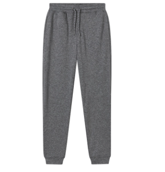 MERIPEX YOUTH CHARCOAL HEATHER LOUNGE JOGGER