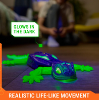 HEX BOTS WALL CRAWLER GLOW IN THE DARK GECKO