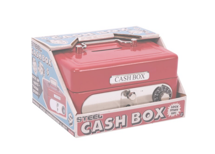 LOCKING CASH BOX