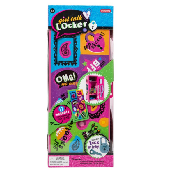 GIRL TALK LOCKER WITH MAGNETS