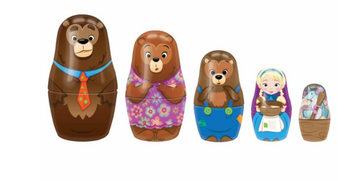 GOLDILOCKS NESTING DOLLS