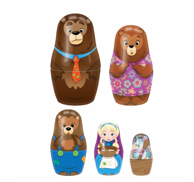 GOLDILOCKS NESTING DOLLS