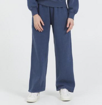 VINTAGE HAVANA WASHED BLUE FLEECE PANT