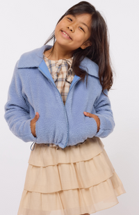 SADIE AND SAGE TWEEN LEGENDARY ZIP UP JACKET