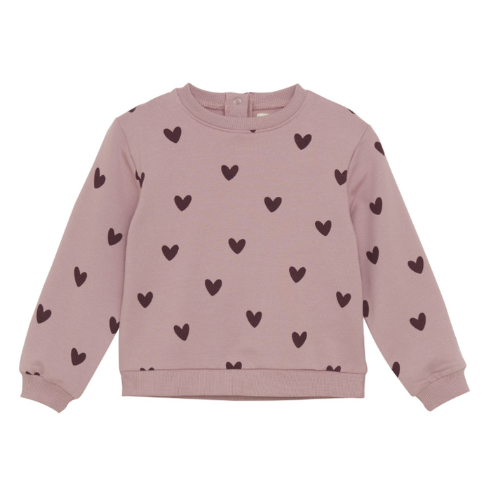 CREAMIE HEARTS SWEATSHIRT