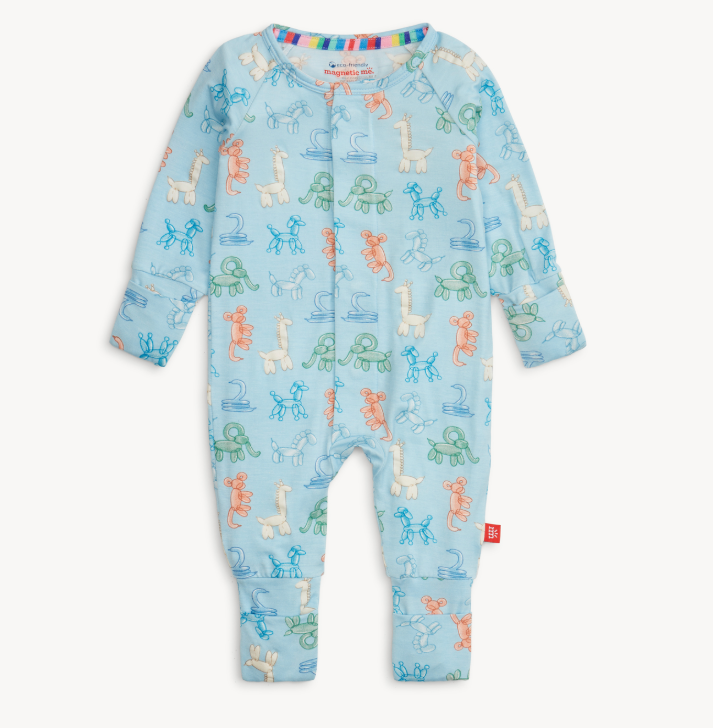 MAGNETIC ME BLUE PARTY ANIMAL GLOW INT HE DARK MODAL CONVERTIBLE COVERALL