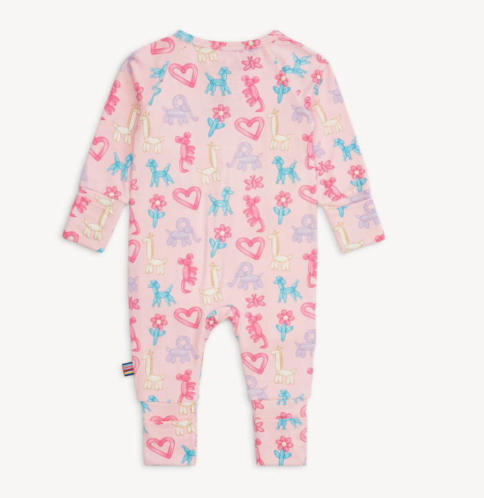 MAGNETIC ME PINK PARTY ANIMAL GLOW IN THE DARK MODAL CONVERTIBLE COVERALL