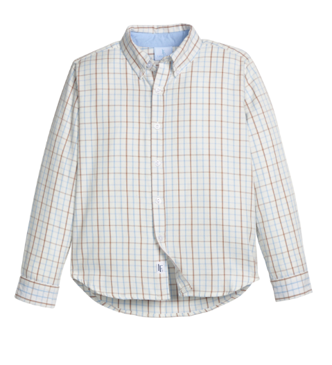 LITTLE ENGLISH BUTTON DOWN SHIRT WINTHROP PLAID