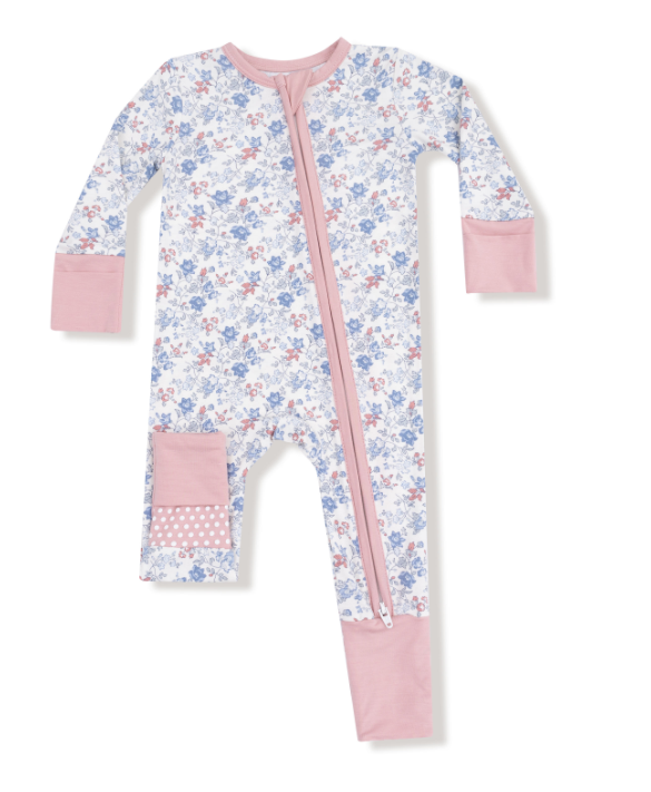 ANGEL DEAR COUNTRY GIRL 2 WAY ZIPPER ROMPER