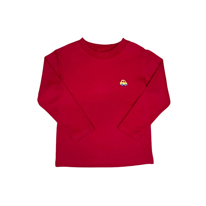 ZUCCINI KIDS CARS HARRY PLAY TEE RED KNIT