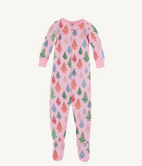 TBBC NOELLE'S NIGHT NIGHT FOOTIE NEED A LITTLE NOSTALGIA PIER PARTY PINK