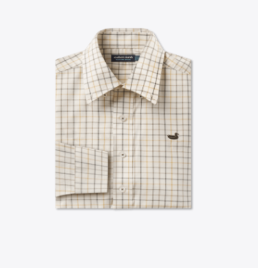 SOUTHERN MARSH YOUTH CHATEAU WINDOWPANE DRESS SHIRT