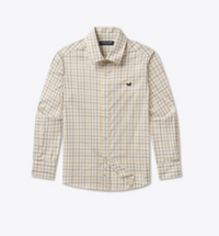 SOUTHERN MARSH YOUTH CHATEAU WINDOWPANE DRESS SHIRT
