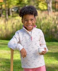 TBBC HAYWORD HALF-ZIP CAROLINA HUNT CLUB/NANTUCKET RED