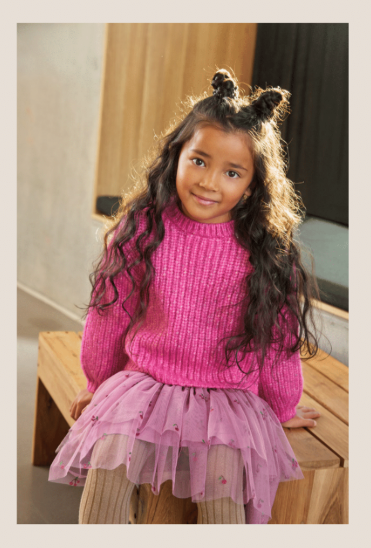 MINY MO KNIT PINK SWEATER