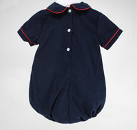 BABY BLESSINGS NAVY & RED MICHAEL BUBBLE