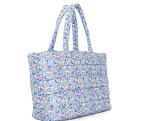 TRVL LUXE PUFFER TOTE BAG BRIDGEHAMPTON FLORAL