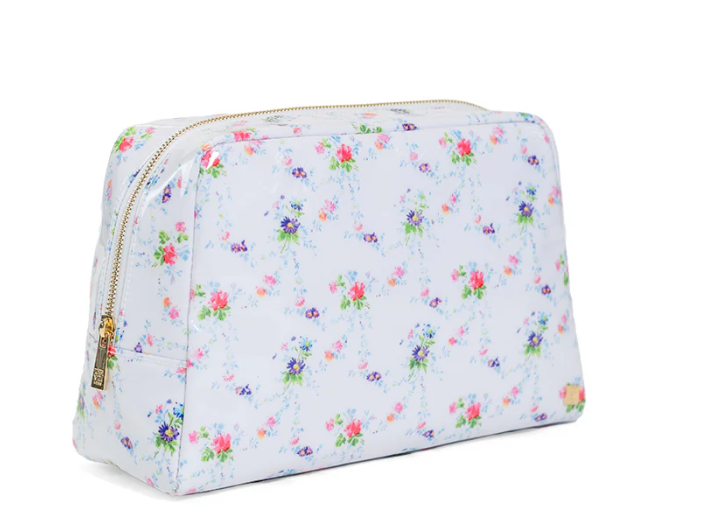 TRVL LUXE GLOSS WASH BAG LARGE JULIETTE FLORAL