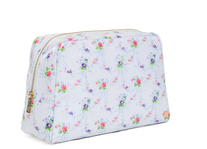 TRVL LUXE GLOSS WASH BAG LARGE JULIETTE FLORAL