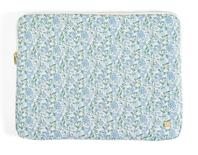 TRVL LUXE LAPTOP SLEEVE HAMPTONS FLORAL