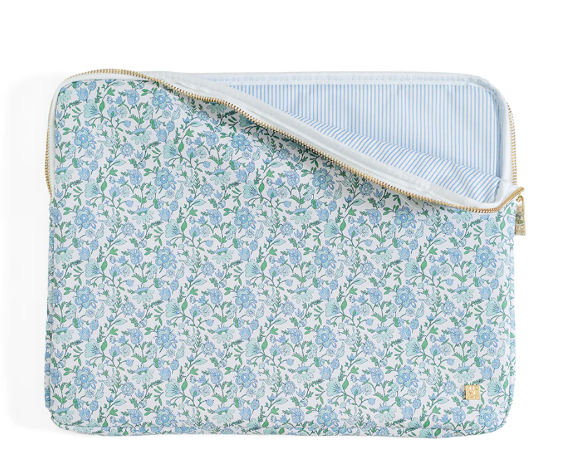 TRVL LUXE LAPTOP SLEEVE HAMPTONS FLORAL