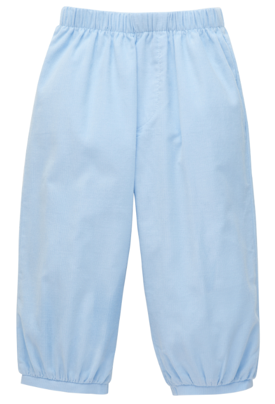 LITTLE ENGLISH BANDED PANT LIGHT BLUE CORD