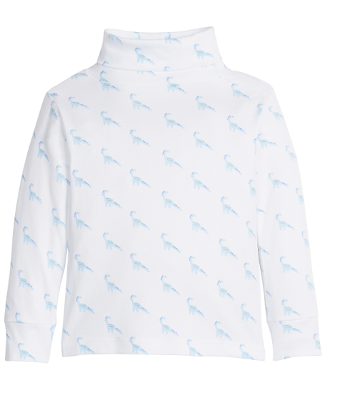 LITTLE ENGLISH PRINTED TURTLE NECK DINOSAUR