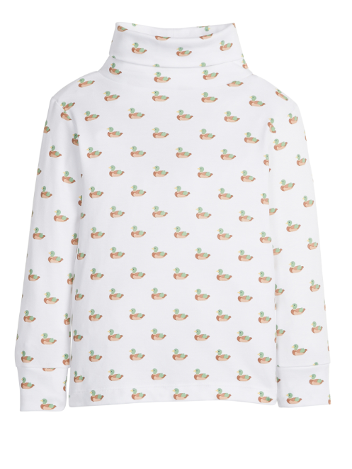 LITTLE ENGLISH PRINTED TURTLE NECK MALLARD