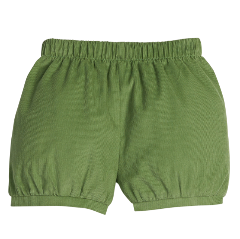 LITTLE ENGLISH BANDED SHORT WATERCRESS CORDUROY