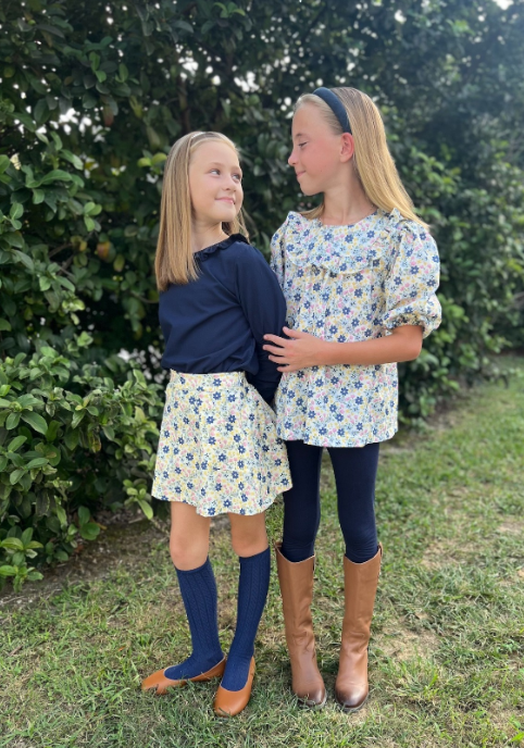 SET PROPER BRYNLEE BLOUSE LILIBET FLORAL