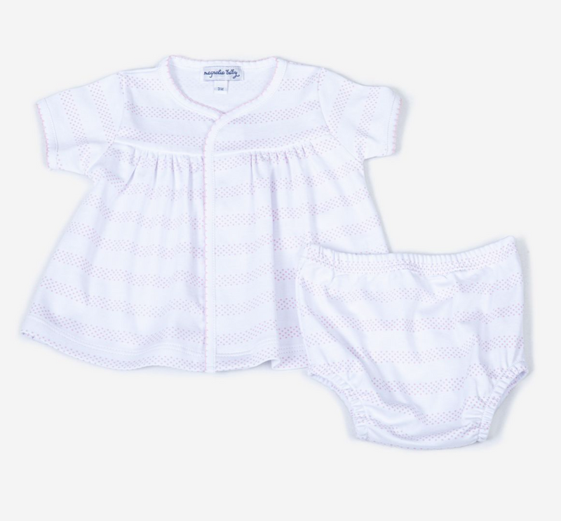 MAGNOLIA BABY BABY OF  MINE DIAPER COVER SET PINK