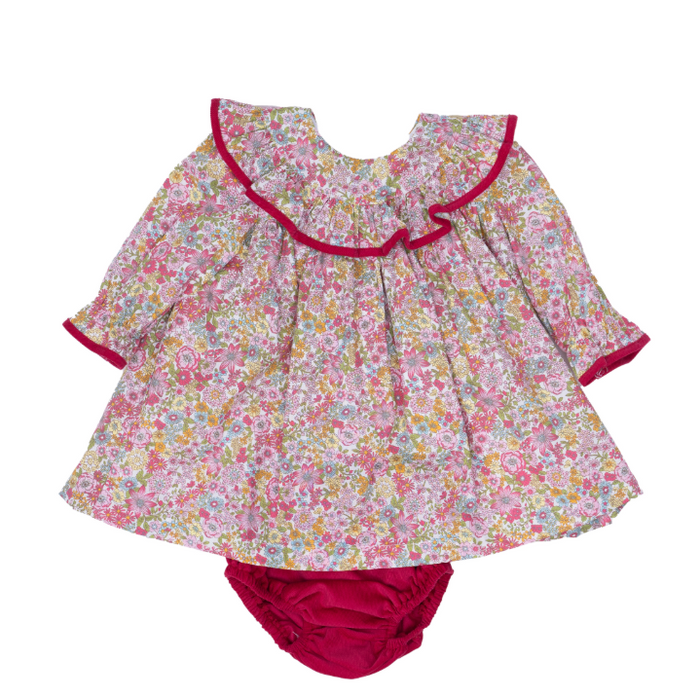 THE OAKS LAYLA BLOOMER SET RASPBERRY FLORAL