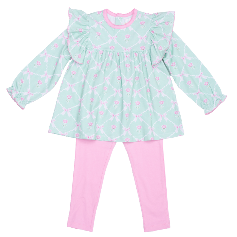 THE OAKS ABREE SET ROSE OF BOWS