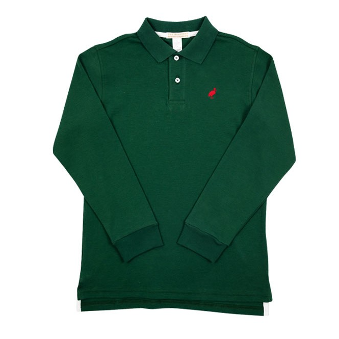TBBC PRIM AND PROPER POLO GRIER GREEN
