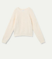 COMPANIA FANTASTICA GIRLS OFF WHITE SWEATER