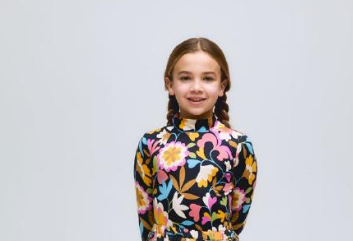 COMPANIA FANTASTICA GIRLS BABOUSHKA TURTLENECK