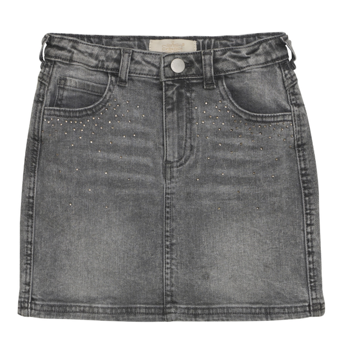 CREAMIE DENIM SKIRT
