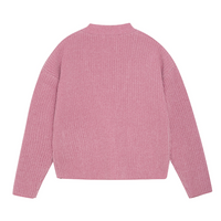 CREAMIE PINK KNIT CARDIGAN