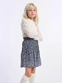 MOLLY BRACKEN KNIT SWEATER FANCY SLEEVES