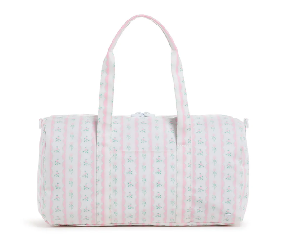 TRVL WEEKENDER DUFFEL BAG RIBBON FLORAL